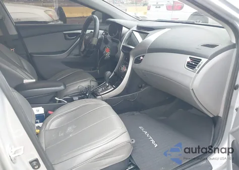 2013 Hyundai Elantra Gls из США, поврежденный, VIN KMHDH4AE5DU016636